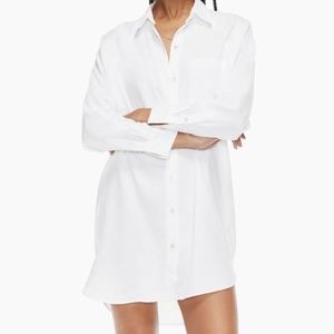 Boyfriend Linen Dress